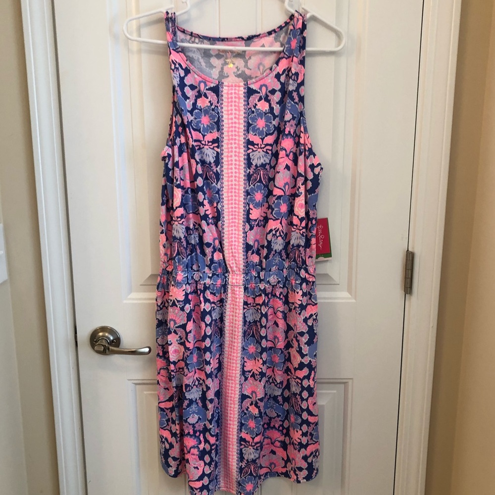 NWT Lilly Pulitzer Windward Dress Iris Blue